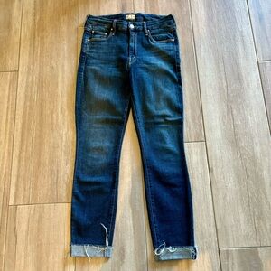 MOTHER The Looker Ankle Fray Size 27